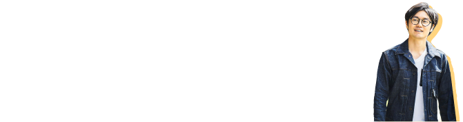 眼鏡をかけた男性