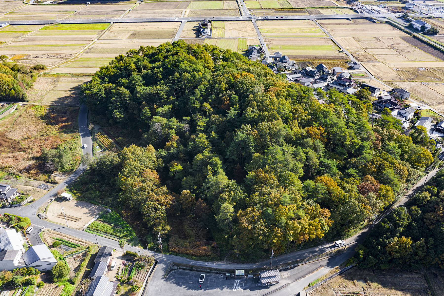 作山古墳 総社市 観光スポット カラフル備中 岡山県 備中県民局